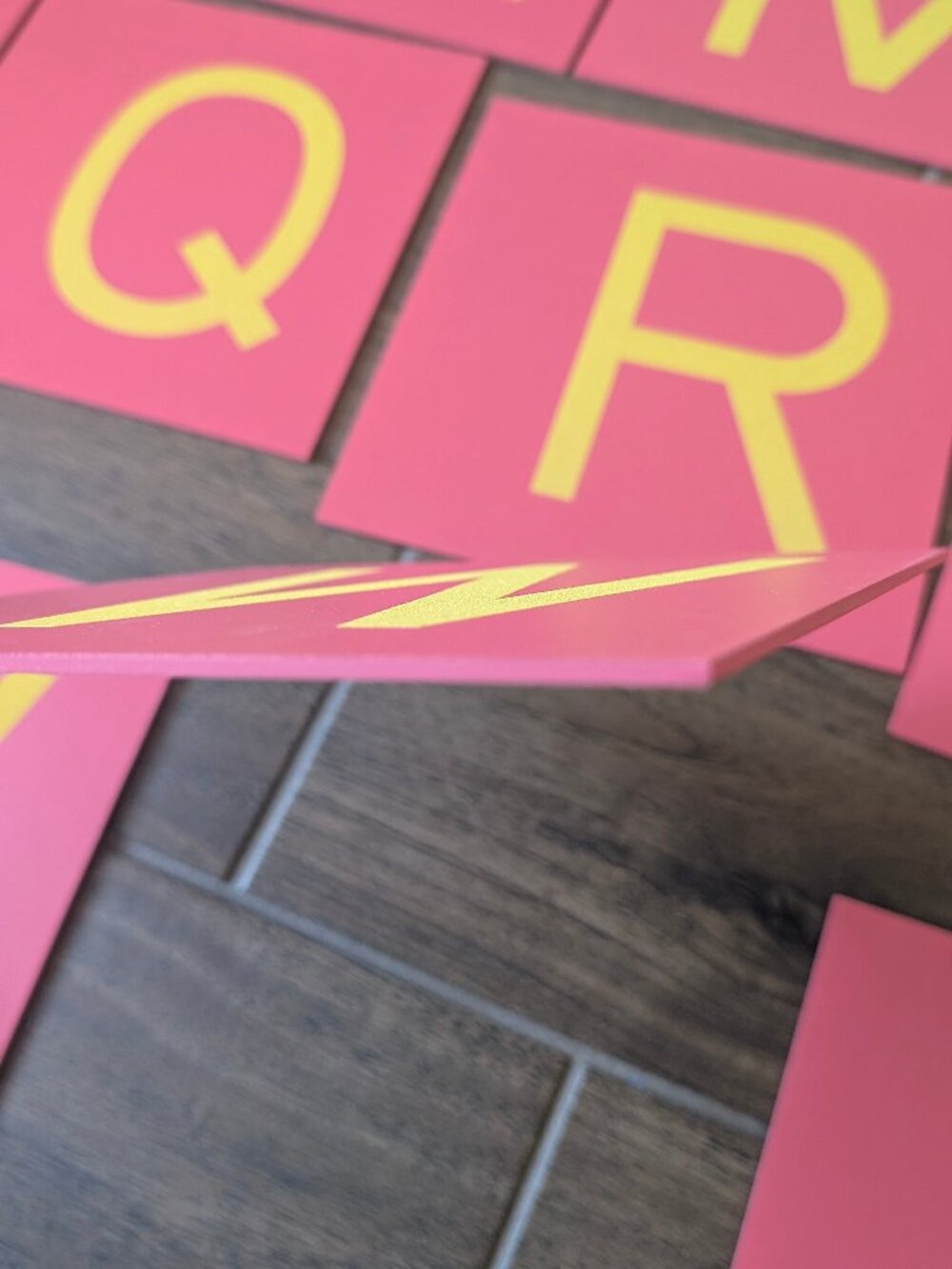Montessori Capital Sandpaper Letters - Picture 5 of 7